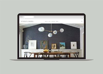 Studio Cabida IV branding design interior design ui web design web development website