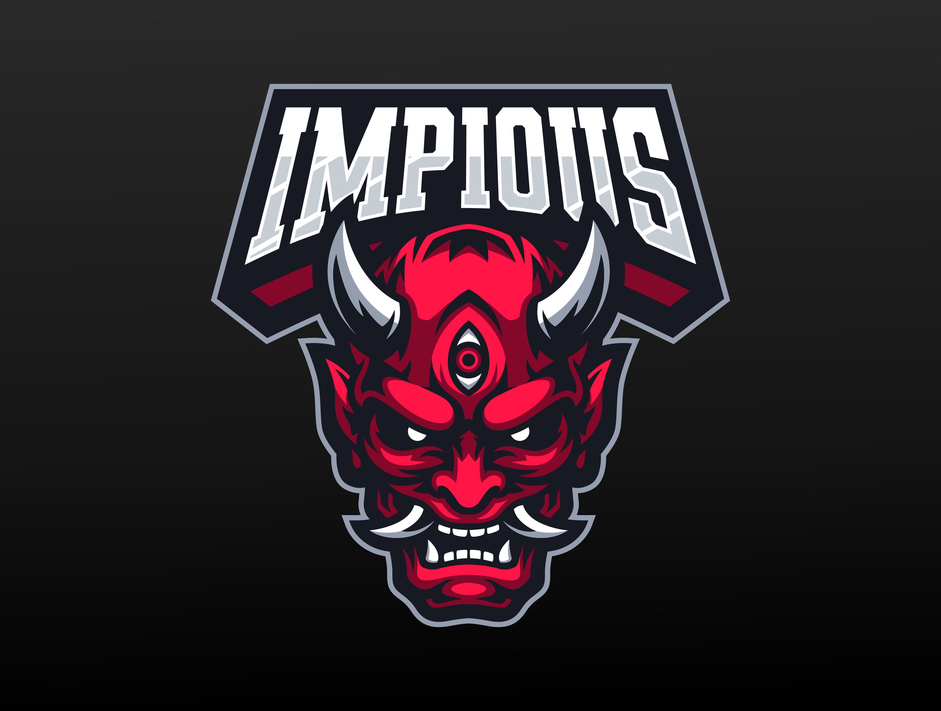 Demons Hannya Logo Mascot | IMPIOUS branding demon demon esport logo demons demons esport logo demons mascot devil esport esportlogo gaming hannya hannya logo illustration logo mascot mascot logo red demons sports logo streamer