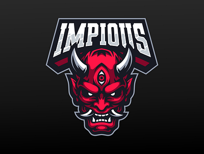 Demons Hannya Logo Mascot | IMPIOUS branding demon demon esport logo demons demons esport logo demons mascot devil esport esportlogo gaming hannya hannya logo illustration logo mascot mascot logo red demons sports logo streamer