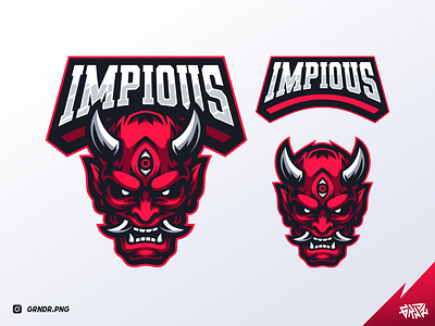 IMPIOUS | Demons Logo Mascot for Client branding demon demon esport logo demons demons esport logo demons mascot devil esport esportlogo gaming illustration logo mascot red demons