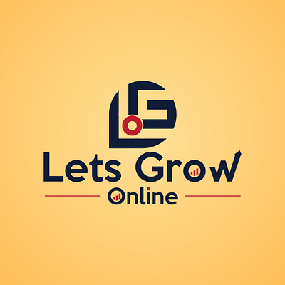 Leta Grow Online Logo design agency logo branding design graphic design illustration lets grow online logo logo logo design