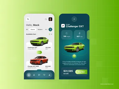 Day 19 - Sports Car Buying Application car buy mobile application car buy ui clean creative daily ui design minimal modern sport car buying platfomr ui uiux userinterface