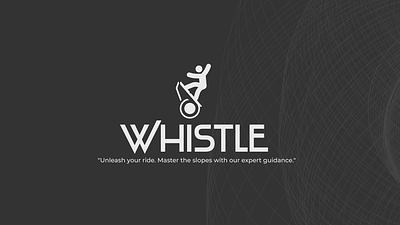 Whistle "Logo" branding design graphic design illustartor logo logo design logo making process logo presentation photoshop