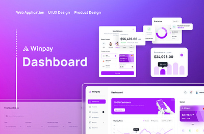 Fintech Web App App UI UX Design app design dashboard design figma design fintech app product design prototype rafatulux saas design ui ui ux design user centered design user journey map user research ux research web app design wireframe