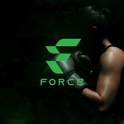 Force- A sportswear brand br brand identity branding graphic design illustrator logo logo design