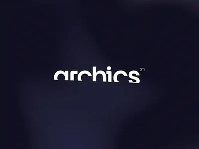 Archics Logo architecture brand branding design graphic design logo minimalist office