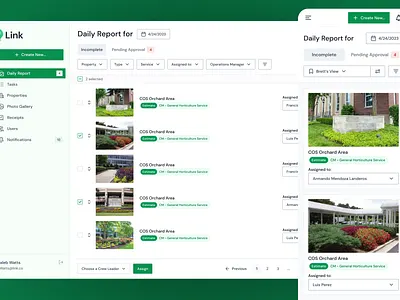 Signature Landscape app app design design responsive web app ui ux uxdesign