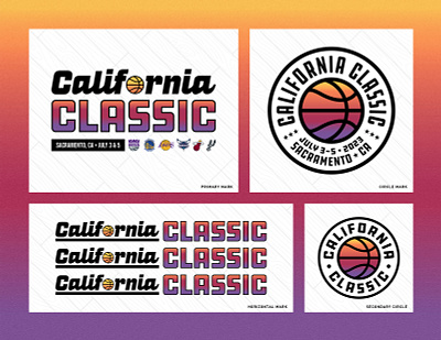 Cali Classic 2023 Branding basketball branding california classic event branding event logo hoops kings logo sacramento sacramento kings