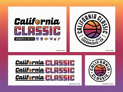 Cali Classic 2023 Branding basketball branding california classic event branding event logo hoops kings logo sacramento sacramento kings