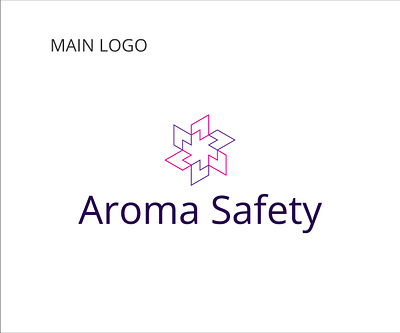 Aroma Safety Logo brand identity