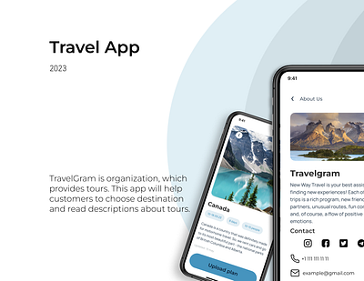 Travel App UI/UX Design adobe photoshop app app design branding design figma graphic design illustration logo motion graphics ui uiux ux vector web design