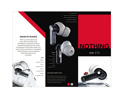 Nothing ear (1) branding design graphic design typography