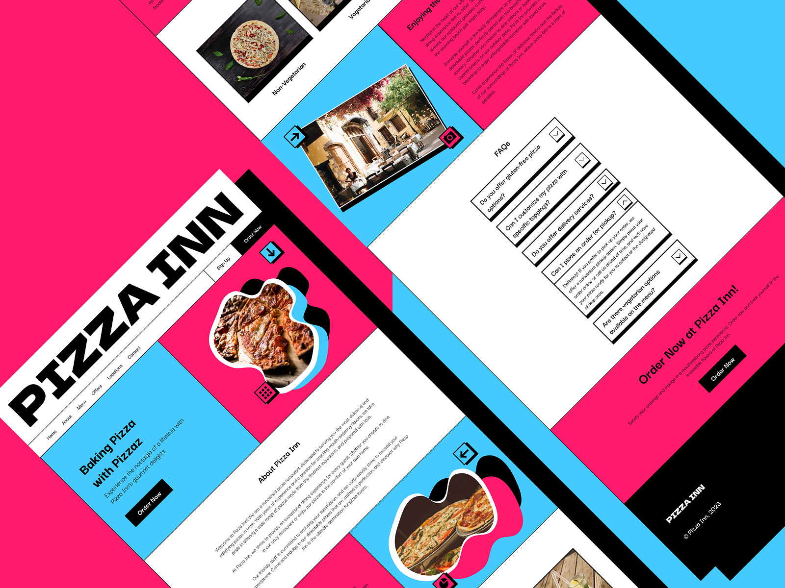 neobrutalism-website-design-for-a-pizza-restaurant-by-khair-on-dribbble