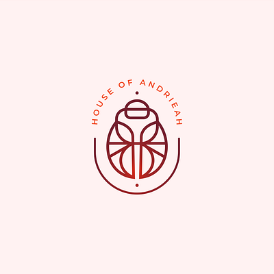 House of Andrieah Logo Concept classy