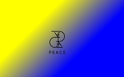 Peace graphic design logo ui