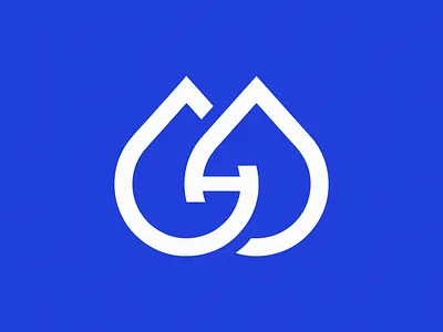 Hydro branding drop droplet h hydro logo logo mark mark minimal water