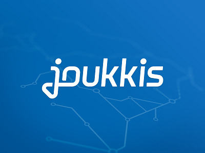 Joukkis Logo branding bus identity logo logotype public transport transportation