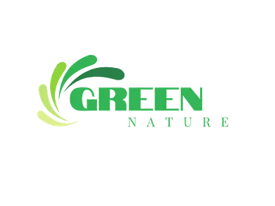 Green Nature Logo graphic design logo logo design logo for it company logo for page