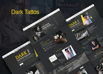 Dark Tattos - WordPress Development animation custom development digital marketing graphic design logo design mobile app motion graphics seo web development wordpress development