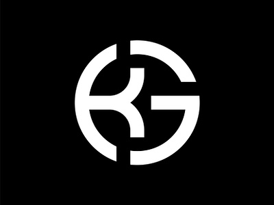 GK / KG branding design for sale logo gk gk logo icon identity kg kg logo letter logo logo design logotype mark minimal minimalist modern monogram symbol typography