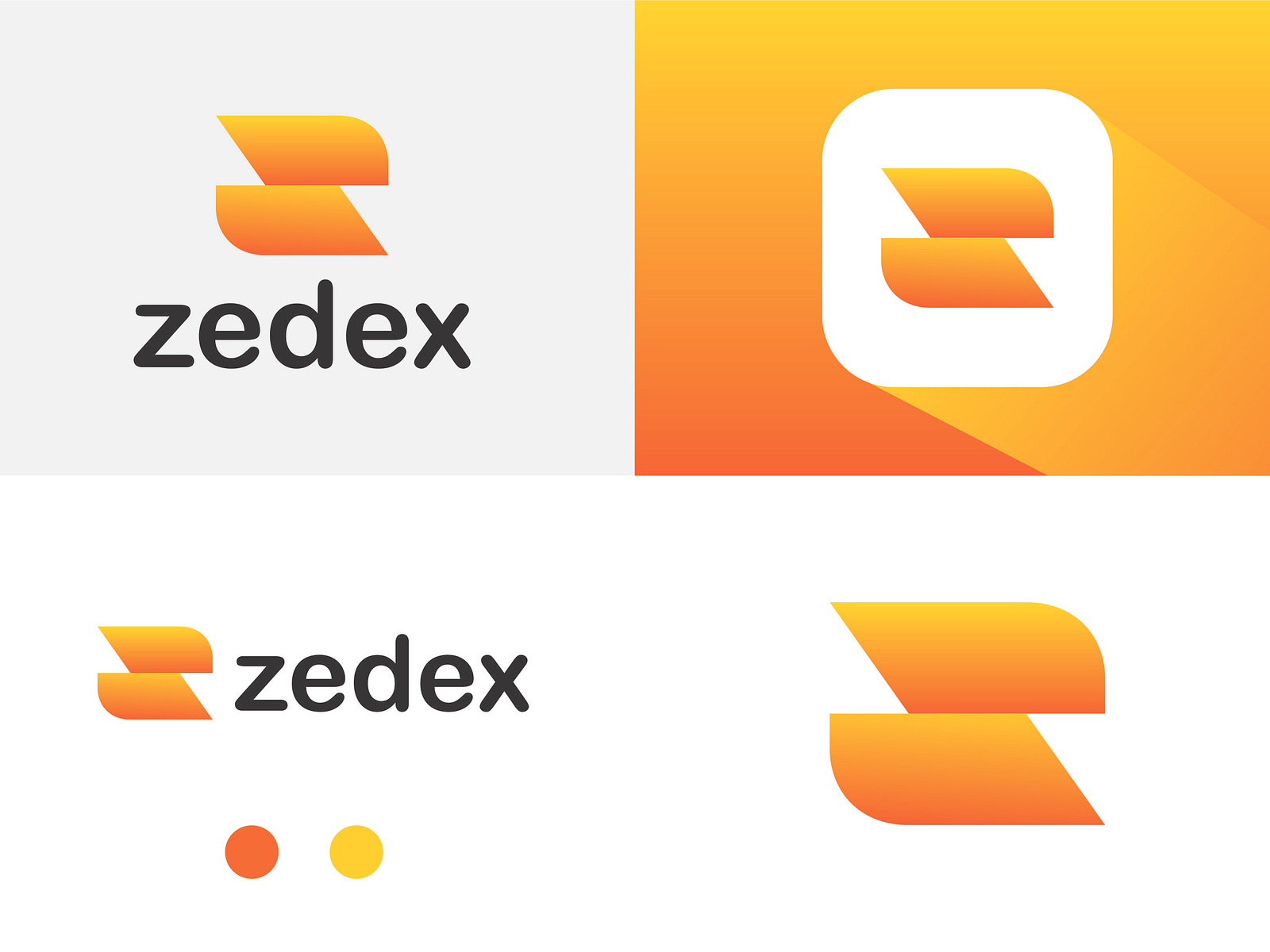 Zedex logo design by Nainarc on Dribbble