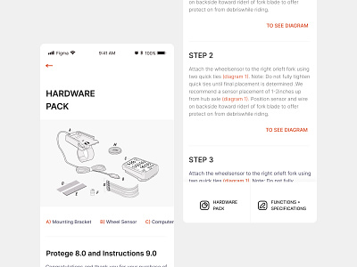 Mobile hardware pack clean design instructions mobile ui