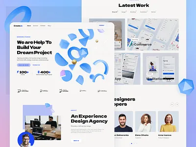 Web Design 3d about agency avatar branding design designer digital dribbble illustration inspiration inspire logo mobile mobile app typography ui ux web web design