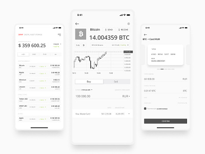 Swap app clean cleanlook crypto design exchange minimal mobile ui ux web3 white