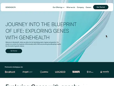 Bg animation and nav hover interaction animation design landing page motion ui ui design uidesign uiux ux website