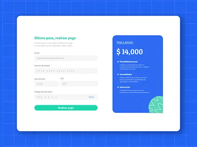 Nerdas - Credit Card Checkout dailyui graphic design ui uidesingn