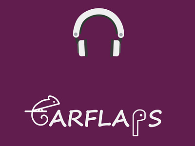 🎧 Earflaps#Logo#illustration adobe illustration branding design device earflaps graphic design headphones illustration logo vector