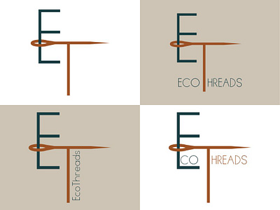 Logo Options for a Company branding logo typography