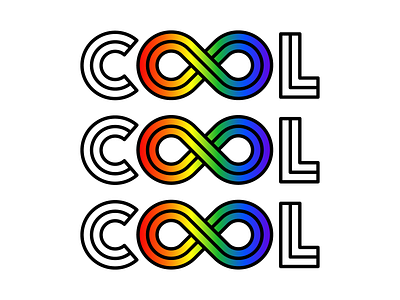 Day 9 - Cool! 🏳️‍🌈 adobeillustrator art artwork cool dribbble gradient illustration rainbow vector