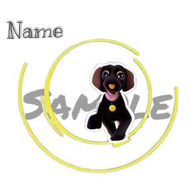 Black Dog - Logo black branding cicacecilia cute design dog doggy illustration logo modern pop puppy yellow