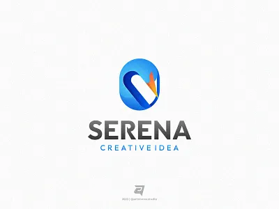 SERENA bird branding colorful design graphic design logo modern swan swan logo ui vector