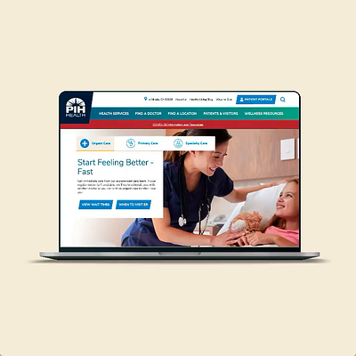 PIH Health Website design health non profit product design ui ux web design