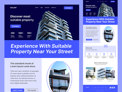 Real estate web landing page latest website design new web ui new website design real estate real estate web ui real estate web ui ux ui ux web ui web ux web web ui website design website ui ux