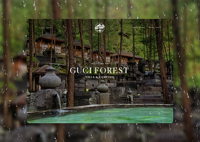 Redesign Guciforest.id website animation branding design graphic design logo typography ui web web design