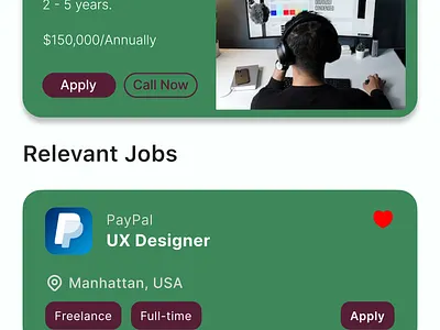 Daily UI Challenge - Day 50: Job Listing 100days 100daysofdesign apply careers dailydesign day50 design designer designthinking employment figma graphic design illustration job joblisting listing occupation position ui ux