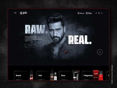 Beardo UI design