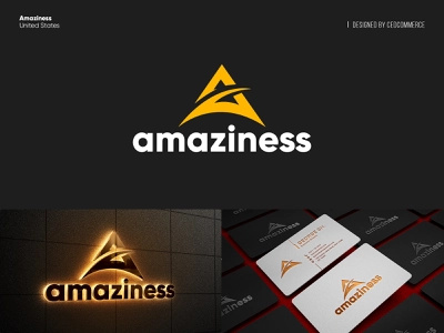 Amaziness logo design