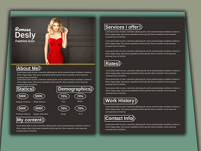 Media Kit design flyer flyer designs graphic design hiring flyer