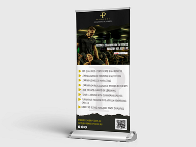 Pull Up Banner banner branding graphic design pull up banner typography