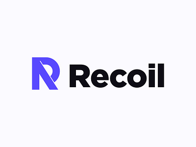 Recoil logo design branding design identity logo logo design logo mark logodesign logos logotype re brand vector