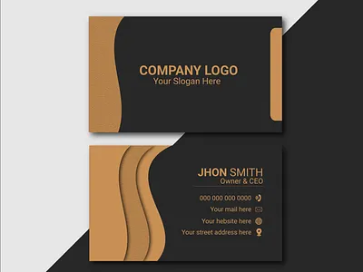 modern and luxury business card design business card corporate business card layout luxury business card visiting card