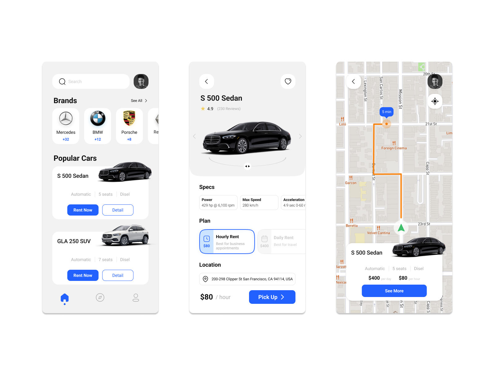 Find Nearest Car Show room -Find Your PATH by NEERAJ NSK on Dribbble