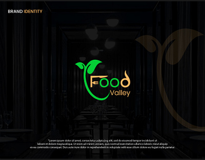 Food Valley logo desing best logo branding logo tanzina tanzina akter tanzinaart