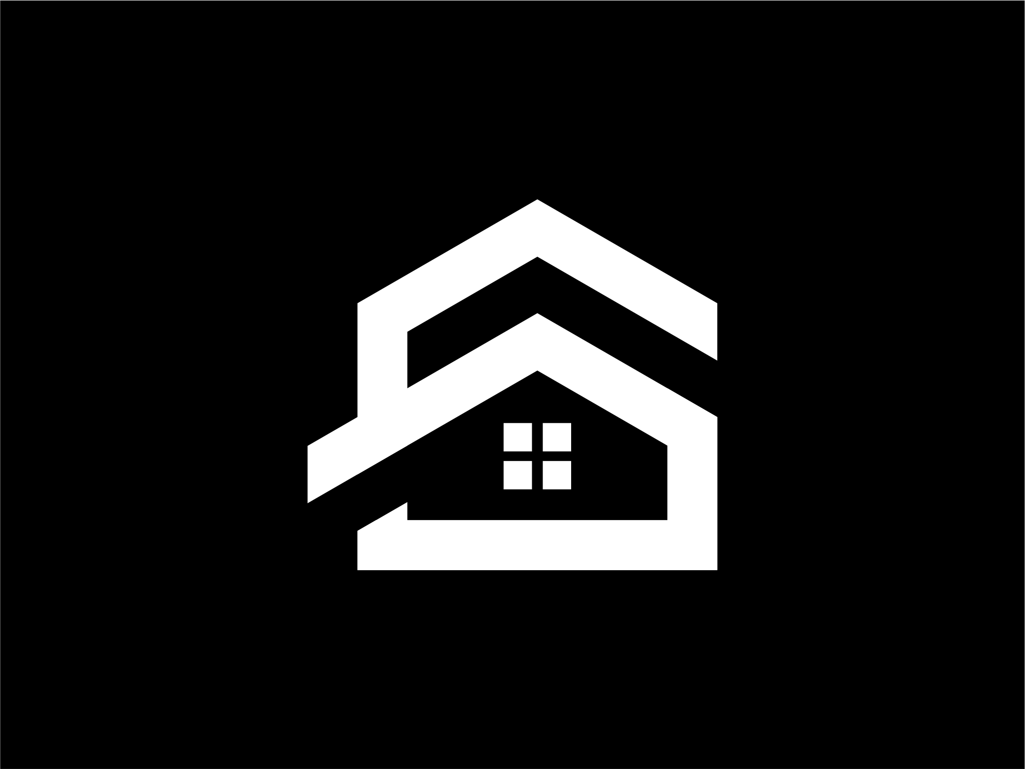 Abstract Home And S Letter Initial Logo By Dyne Creative Studio On Dribbble