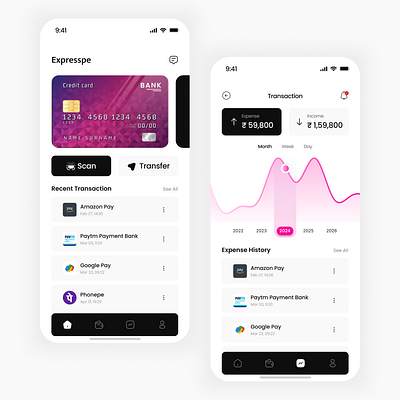 FinTech App UI Design | UI Inspiration | Created By UIRohit 3d animation branding design finance app fintech gamification ui design graphic design illustration landing page logo mobile app modern design motion graphics ui vector web design