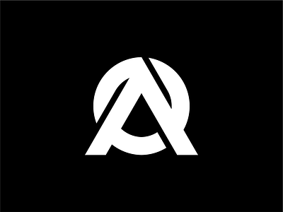 Simple OA Or AO Letter Initial abstract ao letter ao logo design initial logo monogram oa letter oa logo vector